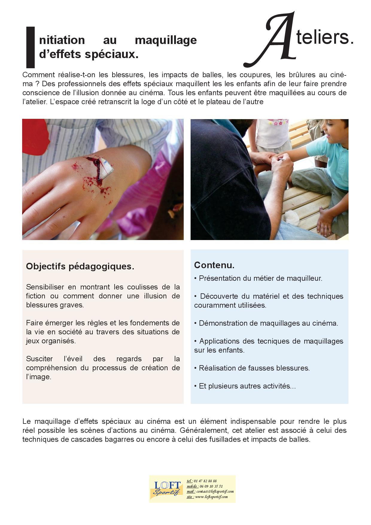 2-Atelier maquillage
